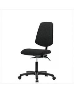 Neta ECOM Fabric Desk Height Chair - Medium Back, Nylon Base Casters
