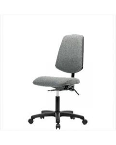 Neta ECOM Fabric Desk Height Chair - Medium Back, Nylon Base Casters