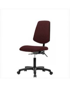 Neta ECOM Fabric Desk Height Chair - Medium Back Nylon Base Tilt