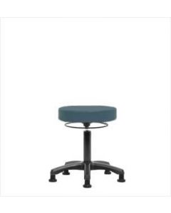 Neta ECOM Vinyl Desk Height Mini Stool - Nylon Base, Glides, Colonial