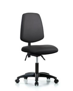 Neta ECOM Vinyl Desk Height Chair With Medium Adjustable Back