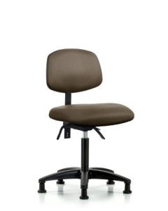 Neta ECOM Vinyl Medium Bench Height Chair Adjustable From 21-28.25 Inches