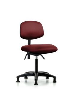 Neta ECOM Vinyl Medium Bench Height Chair Adjustable From 21-28.25 Inches