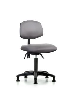 Neta ECOM Vinyl Medium Bench Height Chair Adjustable From 21-28.25 Inches