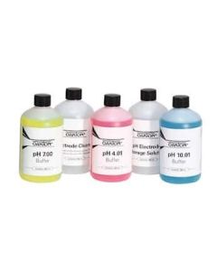 Antylia Oakton pH Solutions Pack; pH 4.01/7.00/10.00, Storage/Cleaning, 500 mL each