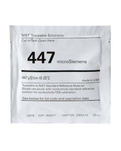 Antylia Oakton Conductivity Calibration Pouches, 447 µS; 20/Pk