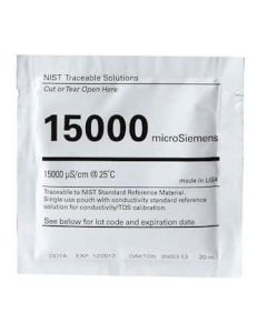 Antylia Oakton Conductivity Calibration Pouches, 15,000 µS; 20/Pk