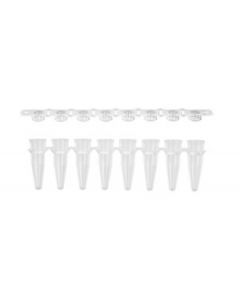 Corning Axygen 0.2mL Polypropylene PCR Tube Strips and Domed Cap Strips, 8 , 1250/CS