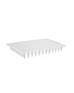 Corning Axygen 96 Well Polypropylene Flat Top PCR Microplate, Low Profile, Clear, 100/CS