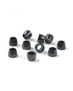 Restek Ferrules, Vespel/Graphite, Standard for 1/4-Inch Compression-Type Fittings, VG2, 60% Vespel/40% Graphite, 1/4", 10-pk.