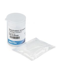 Restek Universal Press-Tight Connector, Deactivated, 25-pk.