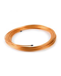 Restek Cleaned Copper Tubing, 1/8" OD x 0.065" ID, 0.030" Wall, 50 ft Roll