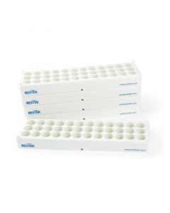 Restek Polypropylene Vial Storage Rack for 6, 10, or 20 mL Headspace Vials, 5-pk.