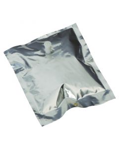 Restek Multi-Layer Foil Gas Sampling Bags, 1 L, 7"x7" w/Polypropylene Combo Valve & Septum, 1 Eyelet, 5-pk.