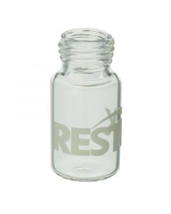 Restek Headspace Screw-Thread Vials, 18 mm, 10 mL, Clear, 100-pk.