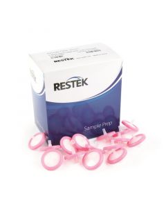 Restek 30 mm Syringe Filter, 0.22 µm, Nylon, Pink, 100-pk.