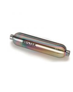 Restek High-Pressure Sample Cylinder, 500 cc, 1800 psig, 1/4" Female NPT Threads, 304L Stainless Steel, Sulfinert Treated