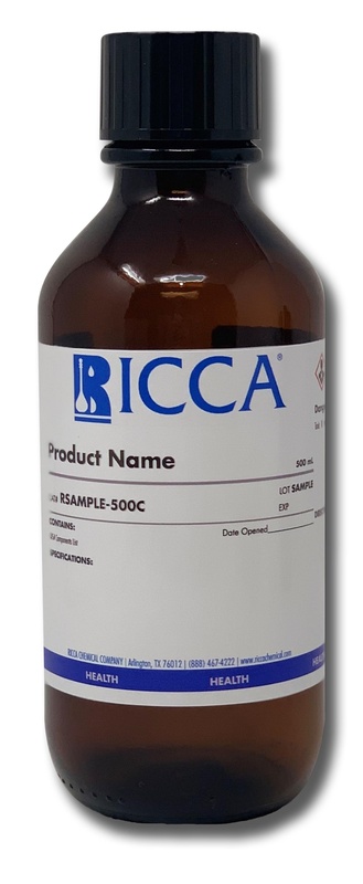 RICCA Turbidity Standard, 4000 Ntu Size