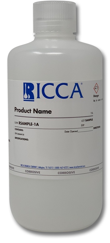RICCA Hydrochloric Acid, 1.25 N Size (1