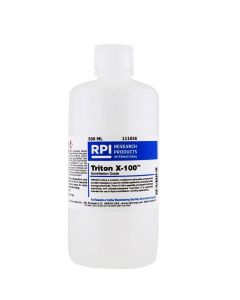 RPI Triton X-100, Scintillation Grade, 500 Milliliters