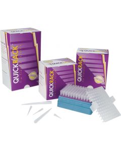 RPI Universalplus Pipet Tips With Quickrack Racks, Natural, Low Binding, Non Sterile, 20-200uL, 960 Per Case