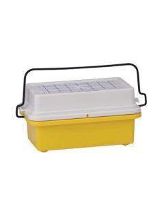RPI Cryo-Safe Cooler With Gel Filled Lid, Holds 0.5, 1.5, Or 2.0 mL Tubes, 32 Tube Capacity