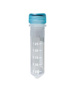 RPI Screw Cap Micro-Tubes, 1.5ml, Graduated, Conical, 500 Per Case