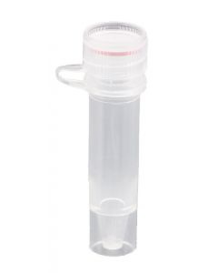 RPI Micrewtube Screw Cap Tube With Loop, Non-Graduated, 1.5ml Free Standing, 500 Per Case