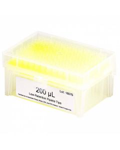 RPI Clean Low Retention Tips, 200µl, Sterile, Racked, 960 Per Case