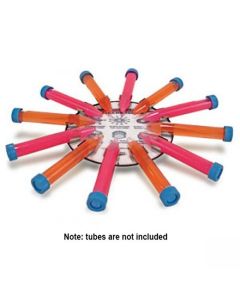 RPI Vortex-Genie 2 Tube Holder, Horizontal, 15ml Tubes, Holds 12 Tubes