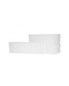 RPI Micro-Tube Rack, 80 Tube Capacity, Natural Color, 5 Per Case