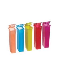 RPI Slide Mailer For 5 Slides, Plastic, Assorted Colors, 25 Per Case
