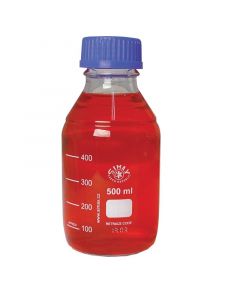 RPI CuLture Media Bottle, 500 mL, 10 Per Package
