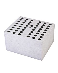 RPI Heating Block ModuLe For Digital Dry Baths, Holds 48 X 0.2ml Tubes, 3 1/2 X 3 X 2 Inches High