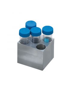 RPI Aluminum Chilling Block, 5 X 50ml