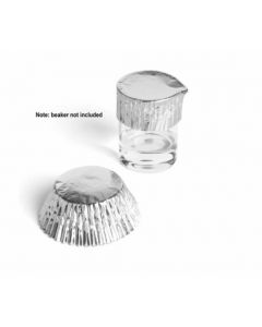 RPI Foil Cover-All, 1 Inch Top Diameter, 2.5 Inch Bottom Diameter, 0.75 Inch Height, 252 Per Case