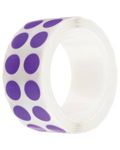 RPI Tough-Spots, 1/2 Inch Diameter For 1.5-2.0ml Tubes, Lavender, 1000 Per Package