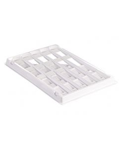 RPI Slide Tray, White, 10 Per Case