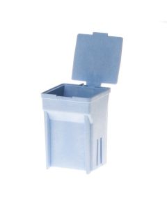 RPI Easy Dip Staining Jar, Blue, 6 Per Package