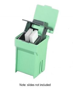 RPI Easy Dip Jar And Rack System, Green, 12 Pieces Per Package