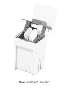 RPI Easy Dip Jar And Rack System, White, 12 Pieces Per Package