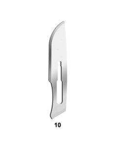 RPI Dissecting Blade, Stainless Steel, Size 10, Sterile, Individually Wrapped, 100 Per Case