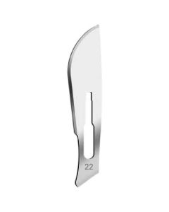 RPI Dissecting Blade, Stainless Steel, Size 22, Sterile, Individually Wrapped, 100 Per Case