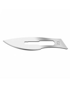 RPI Dissecting Blade, Stainless Steel, Size 23, Sterile, Individually Wrapped, 100 Per Case