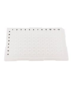 RPI Ultraflux 96-Well Plate, Semi-Skirted Bottom, With Raised Rim, 0.2ml, 10 Per Package