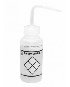 RPI Safety Vented Solvent Wash Bottles, 16oz, Unlabelled, 3 Per Case