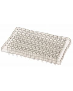 RPI Ultraflux 96 Well Pcr Plate With Skirted Bottom, Natural, 10 Per Package