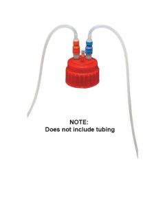 RPI Extra Cap With Barb Fittings For M-Vac Jr. Vacuum Bottle