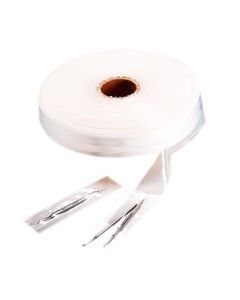 RPI Autoclavable Plastic Tubing, 2 mL Thick, 3 Inches Wide X 1000 Feet