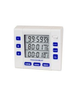 RPI Three Channel Traceable Alarm Timer